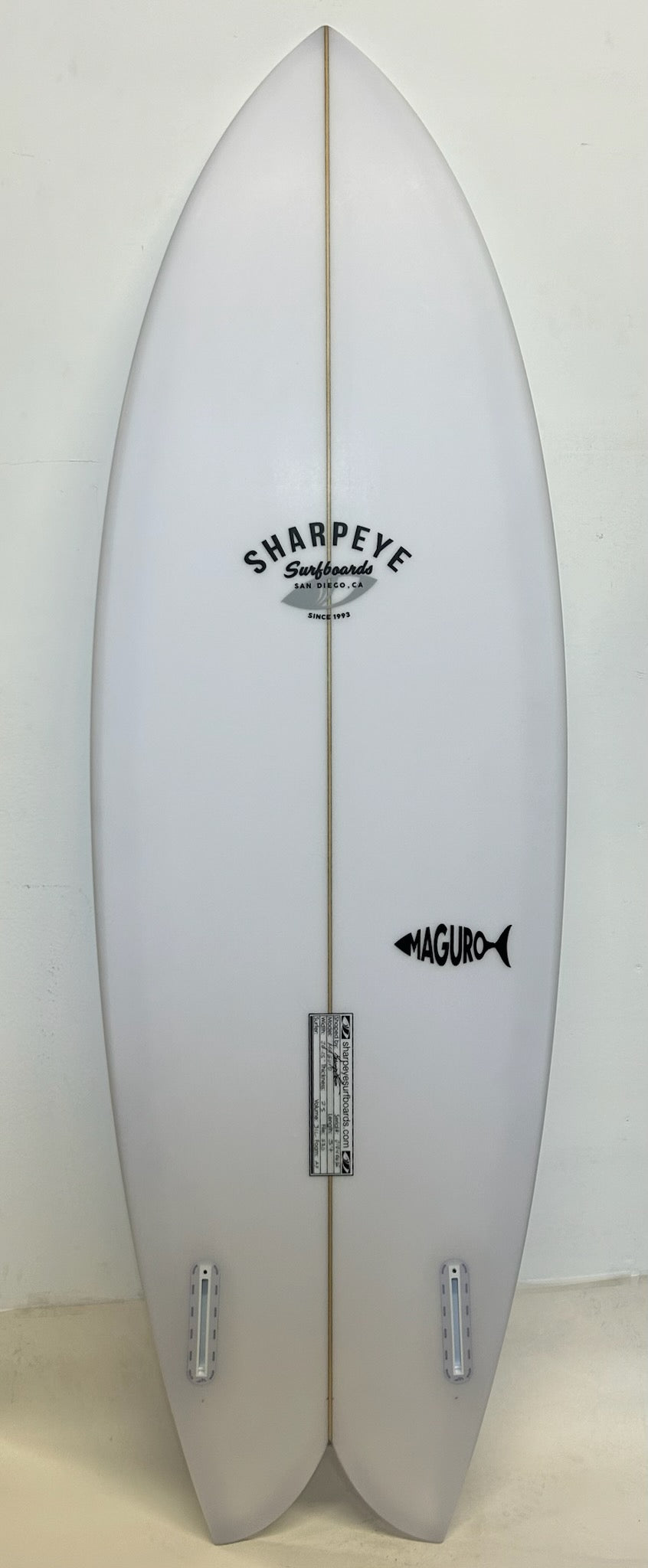 New Maguro 5'7 x 20.25 x 2.5 31L – Sharp Eye Surfboards