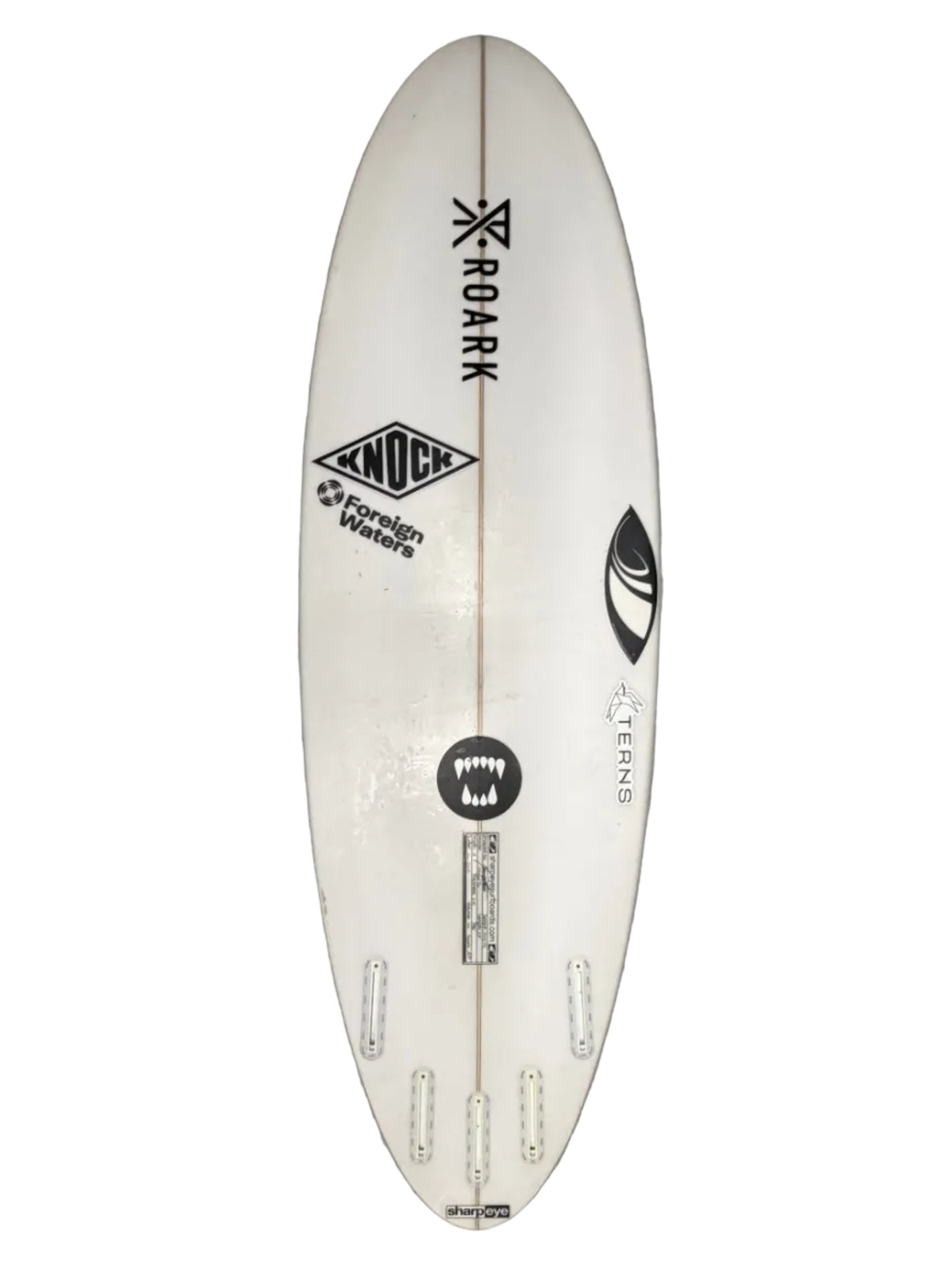 Used Koa Smith Stubbed Toe (Barrel Prototype) 5'8" x 19" x 2.64" 29.9L