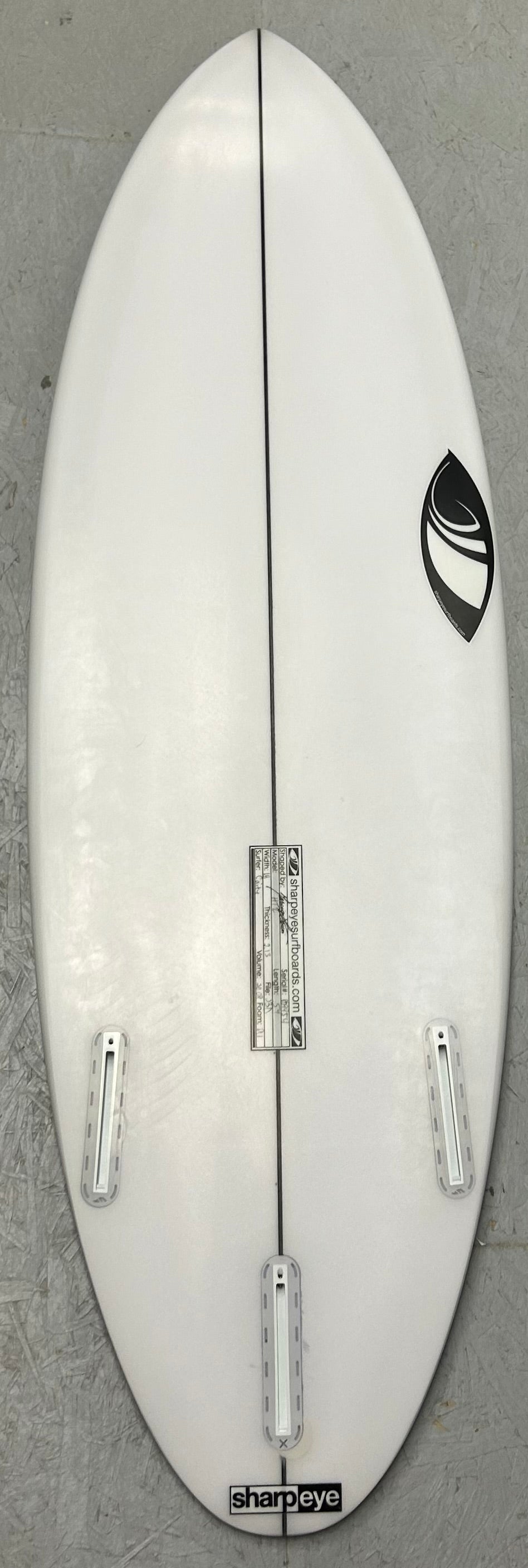 New HT2 5'4 x 18 x 2.13 20.08L – Sharp Eye Surfboards