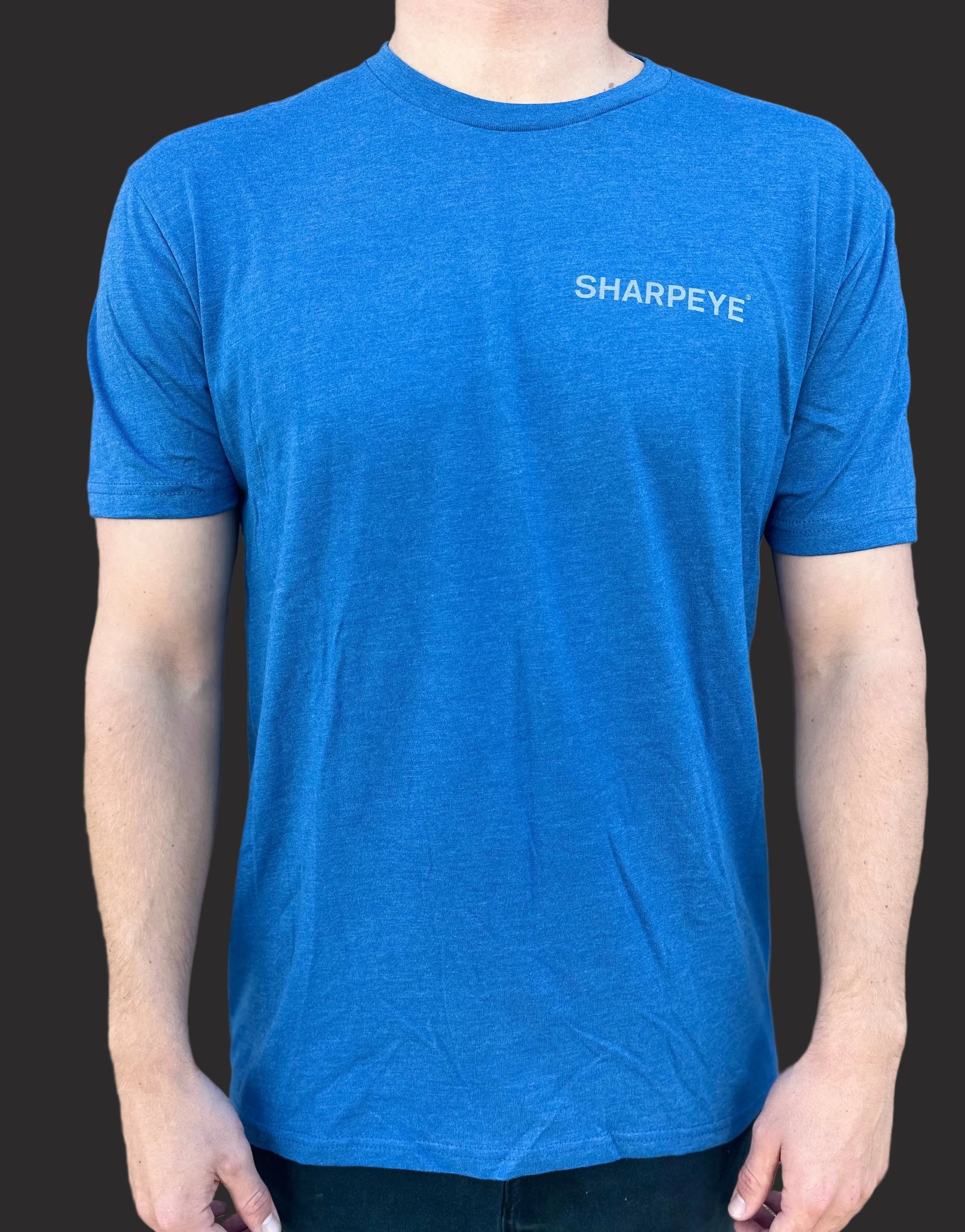 Sharp Eye Logo Tee Blue