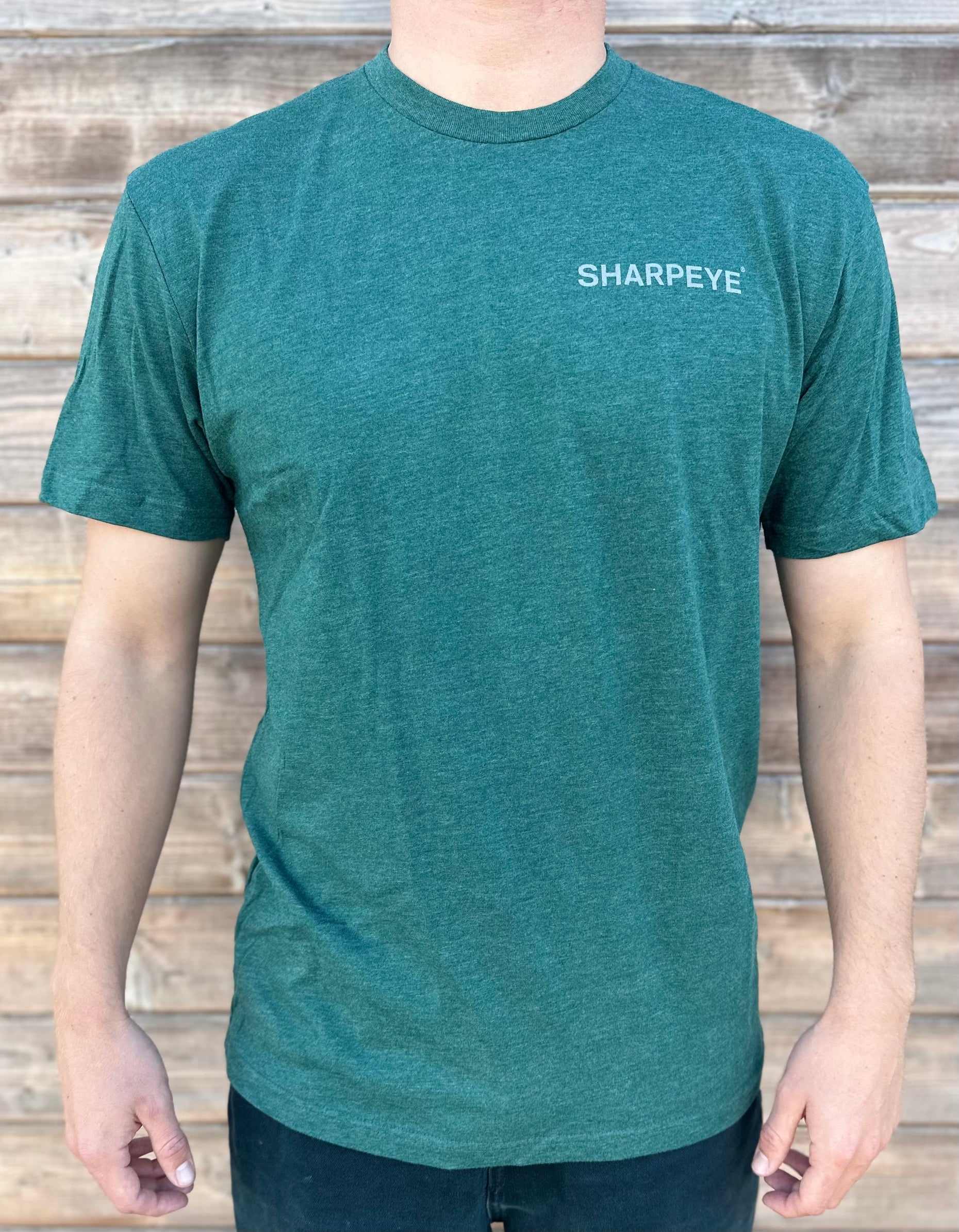 Sharp Eye Logo Tee Green