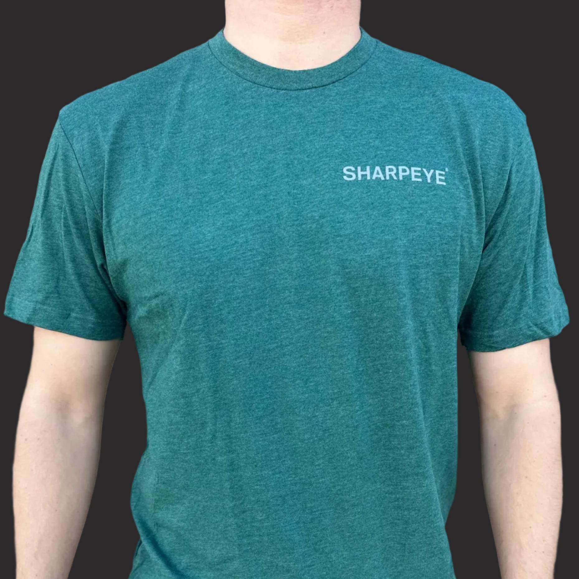 Sharp Eye Logo Tee Green