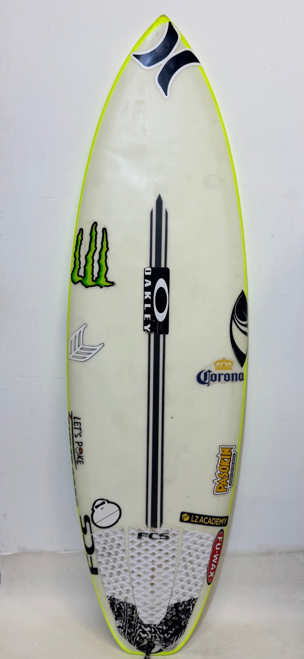 Used Filipe Toledo E3 Custom Cheat Code 5'6 x 19.25 x 2.38 27L
