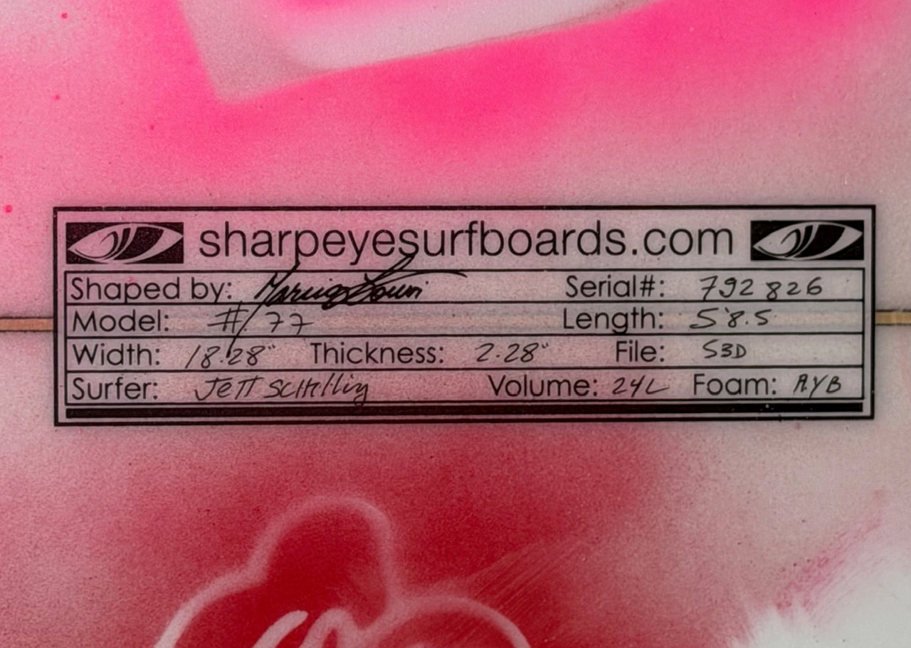 Used Jett Schilling #77 5.8 1/2 x 18.28 x 2.28 24L