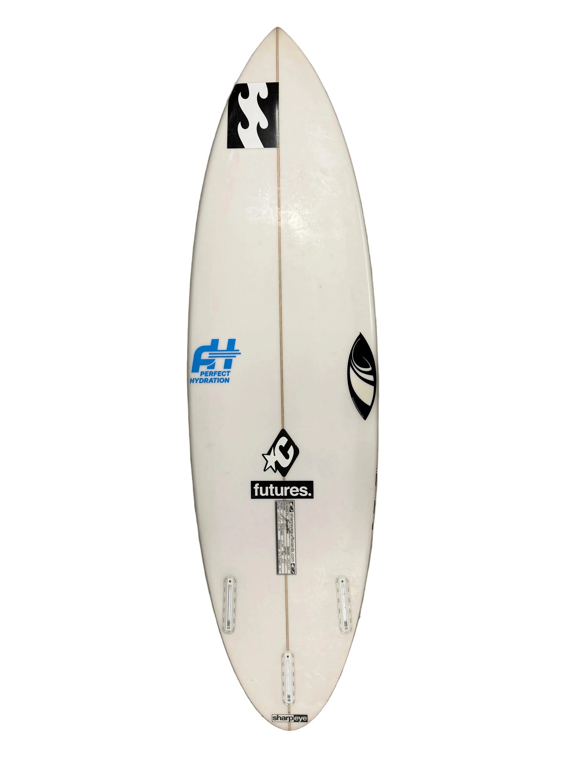 Used Once Luana Silva #77+ 6'0" x 18.4" x 2.38" 26.7L