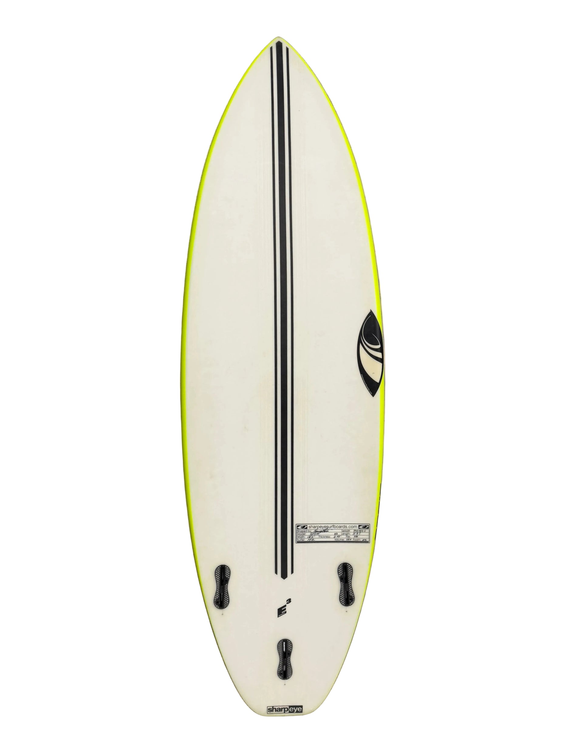 Marcio Zouvi Used E3 Disco 5'8.5" x 19.5 x 2.48 28.4L