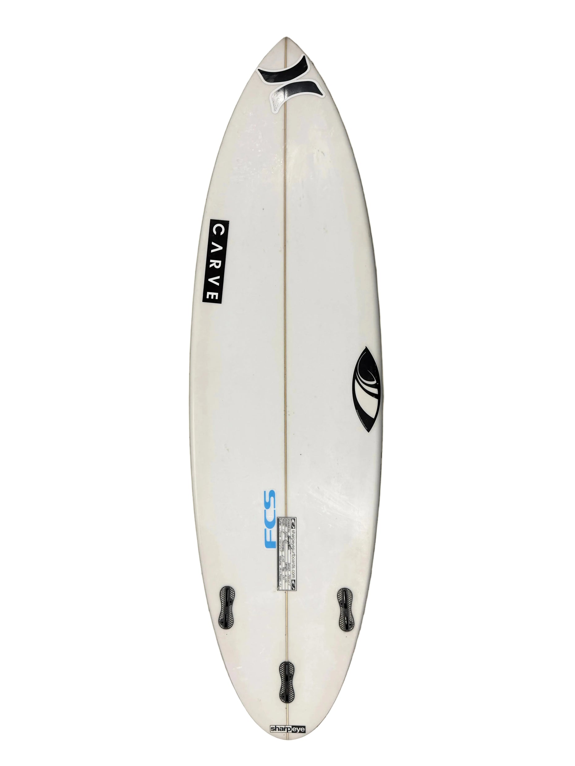 Used Jake Marshall File 50 6'1.5" x 19 " x 2.48" 29.6L
