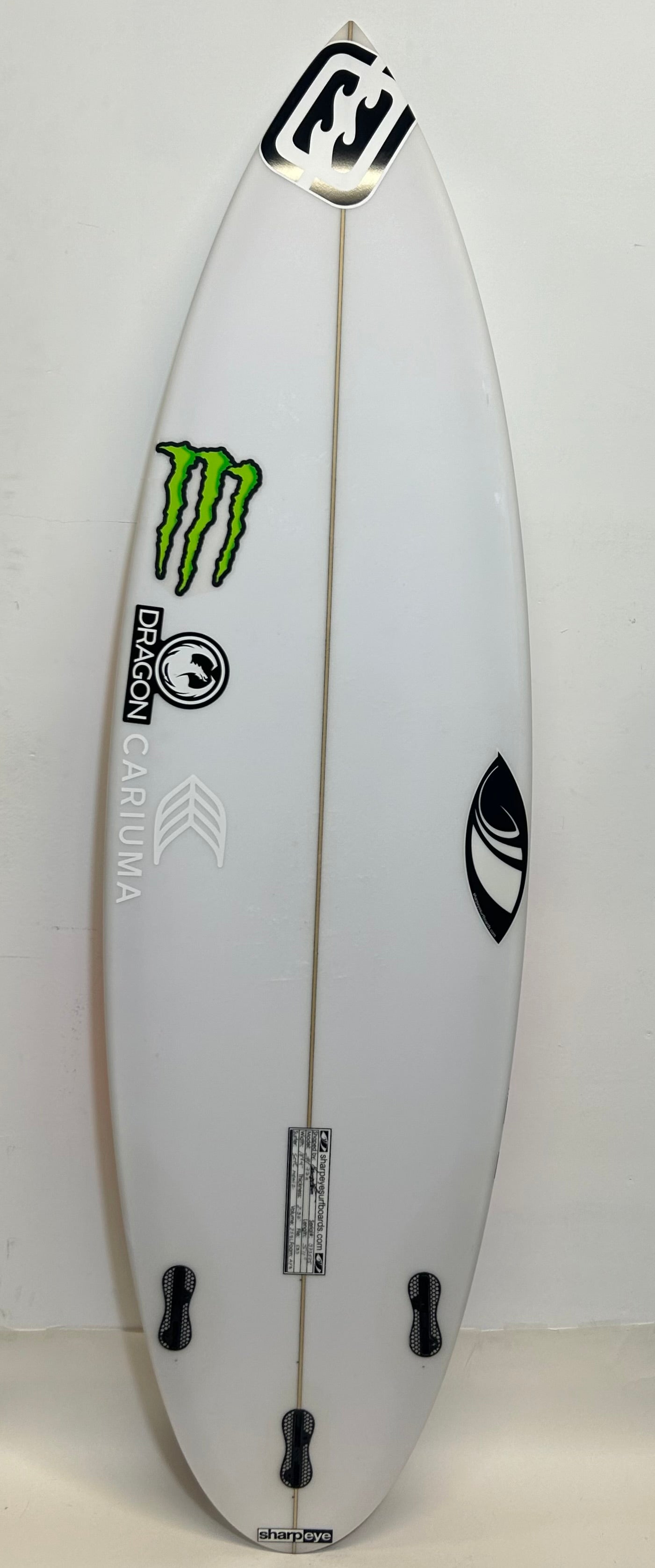 口コミ サイト 商品 2.32 x 18.4 x 5'11 #77 Moniz Seth New 25.9L Eye Sharp – サーフィン・ボディボード