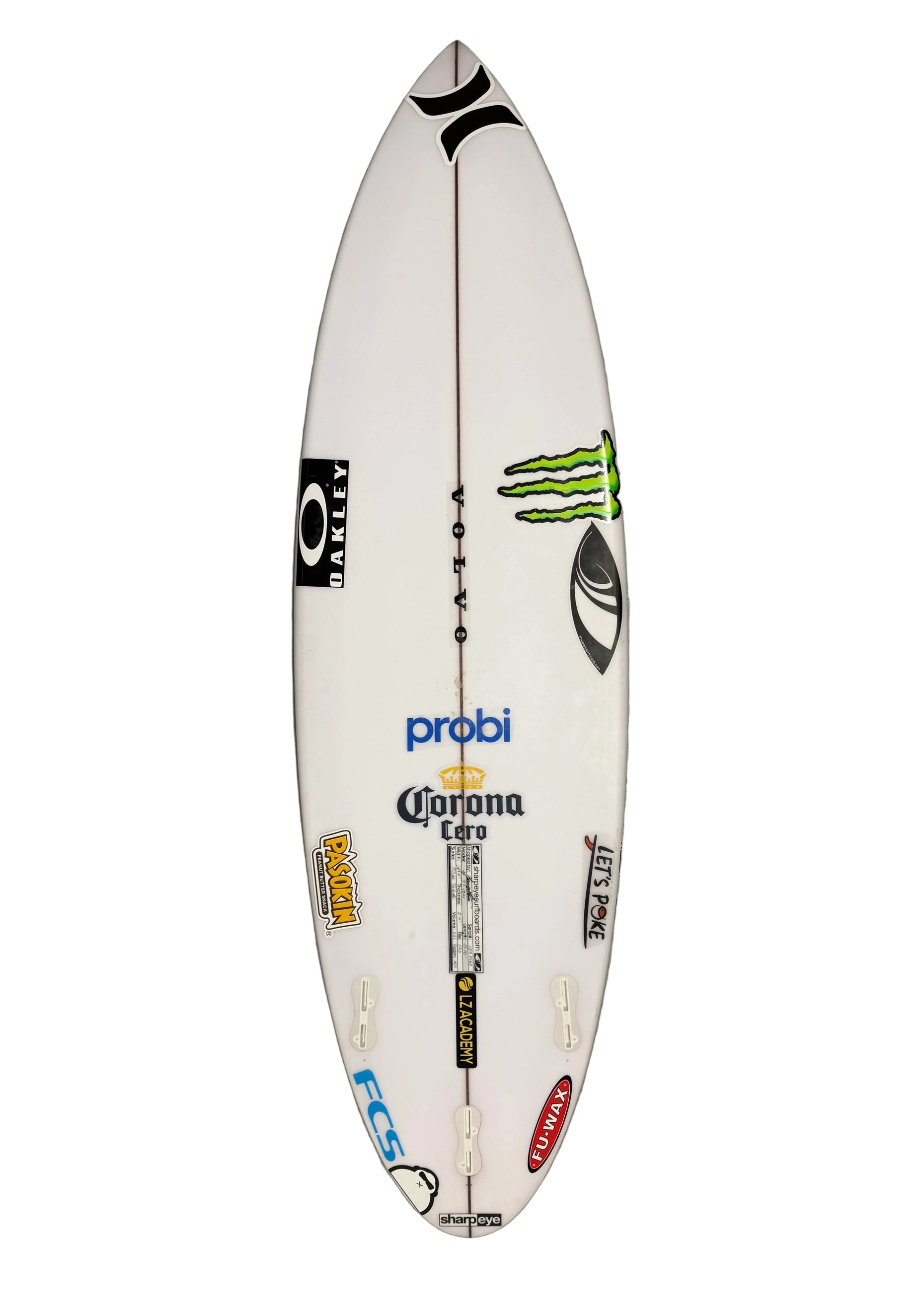 Used Filipe Toledo #77 Jbay 5'10" x 18.4" x 2.4" 26L