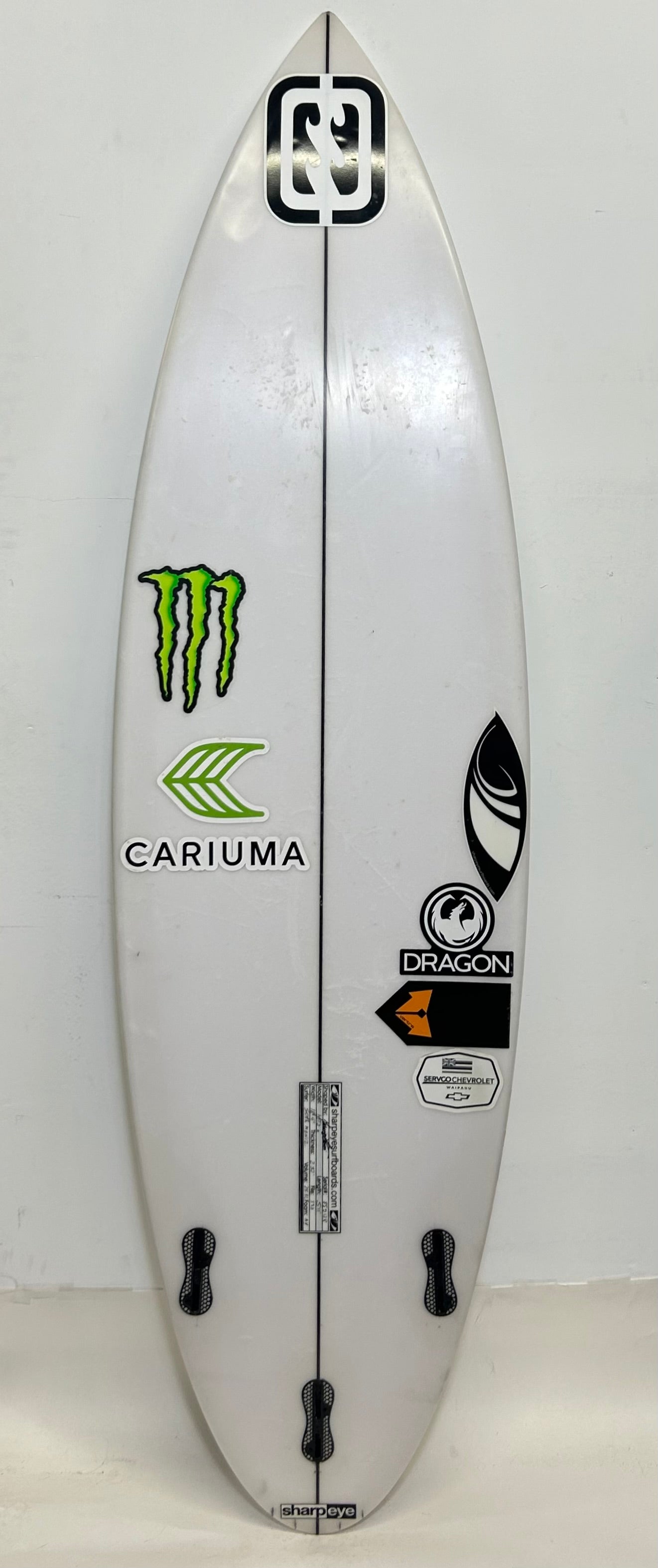 Used Seth Moniz HT2 5'11 x 18.4 x 2.32 25.8L