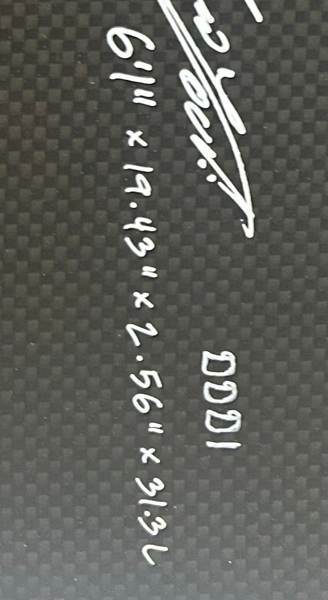 New C1-LITE Synergy 6'1 x 19.43 x 2.56 31.3L (Miss Labeled)