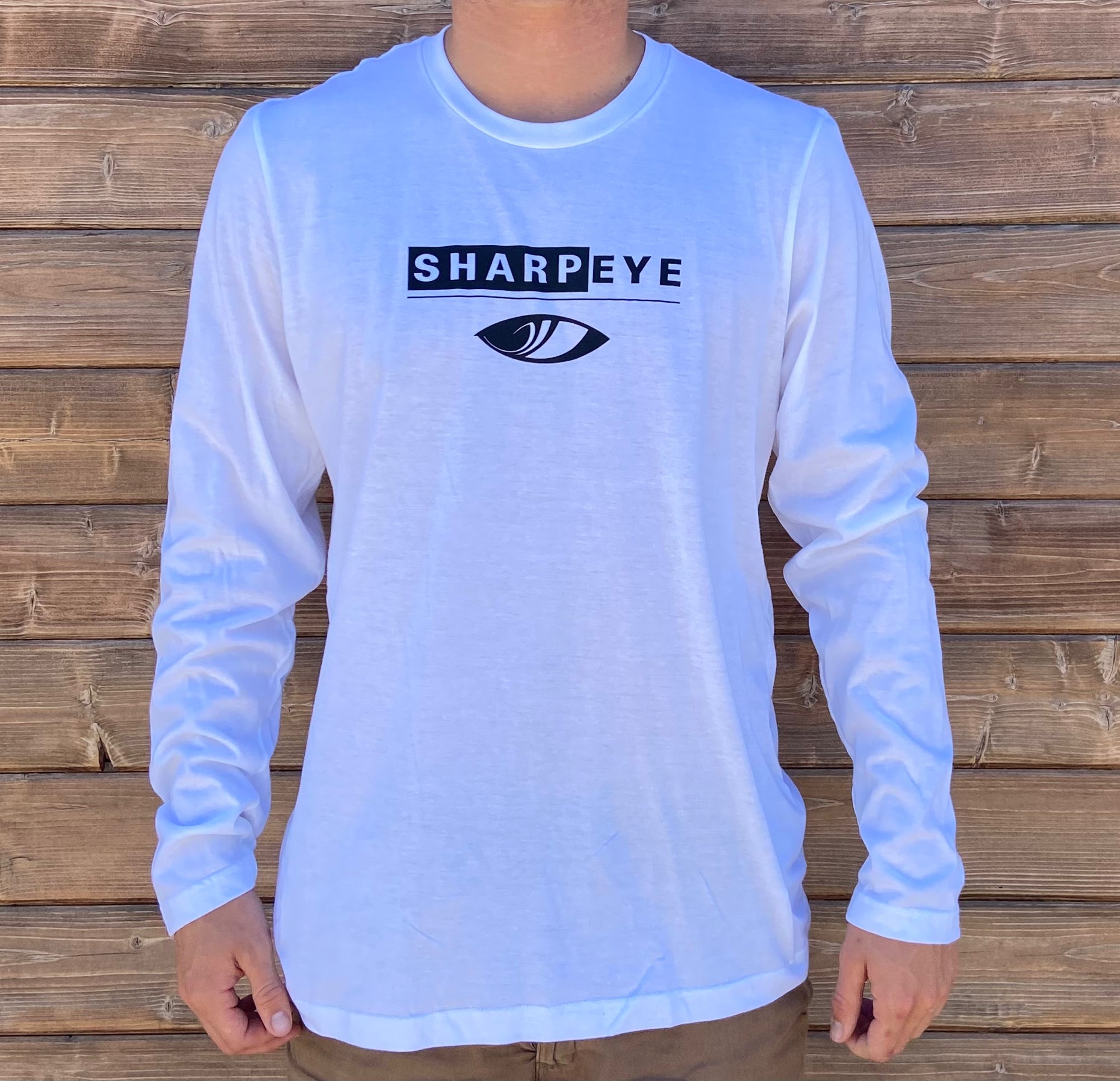 Sharp Eye Formula Long Sleeve Tee White