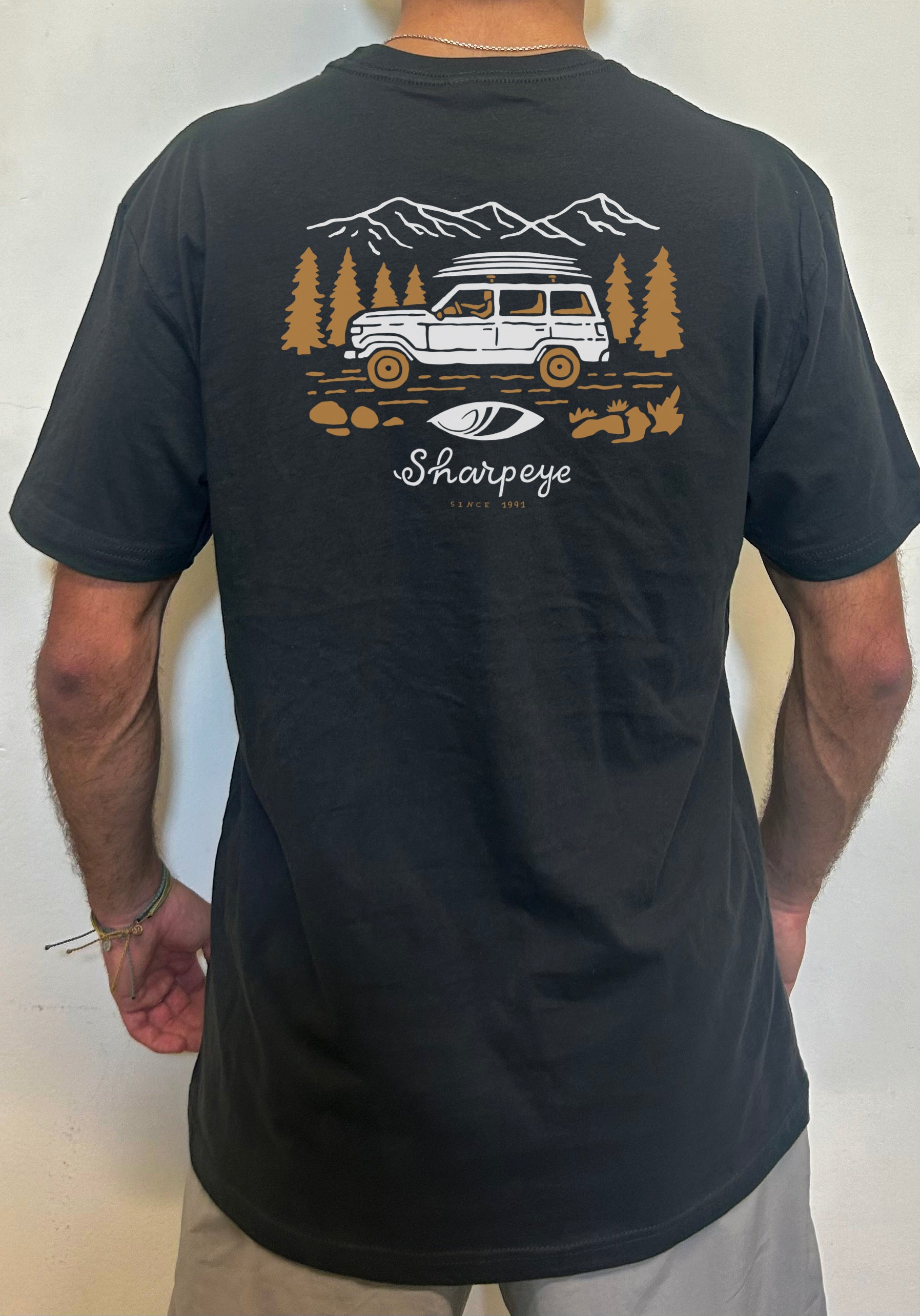 Sharp Eye Traveler Tee Charcoal