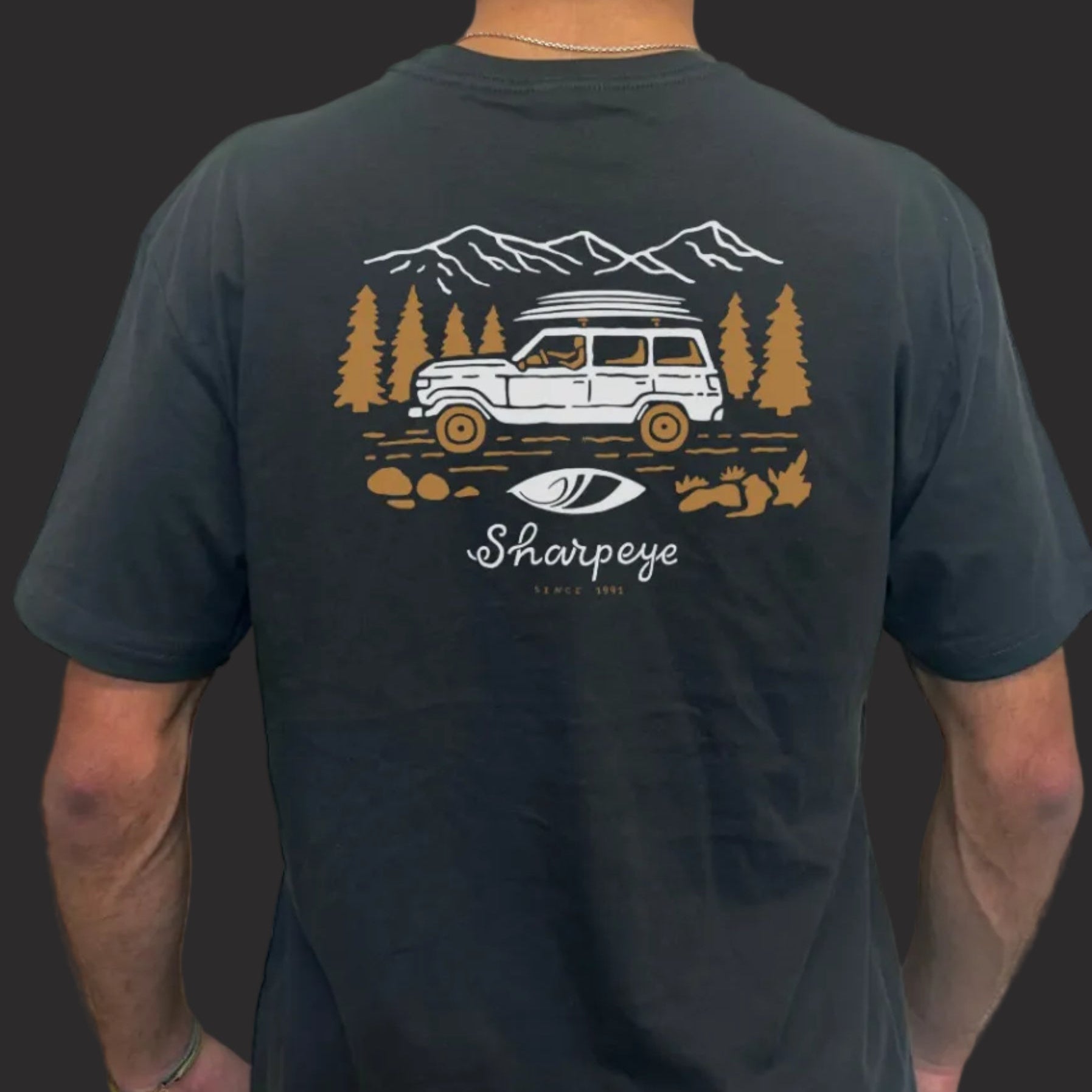 Sharp Eye Traveler Tee Charcoal