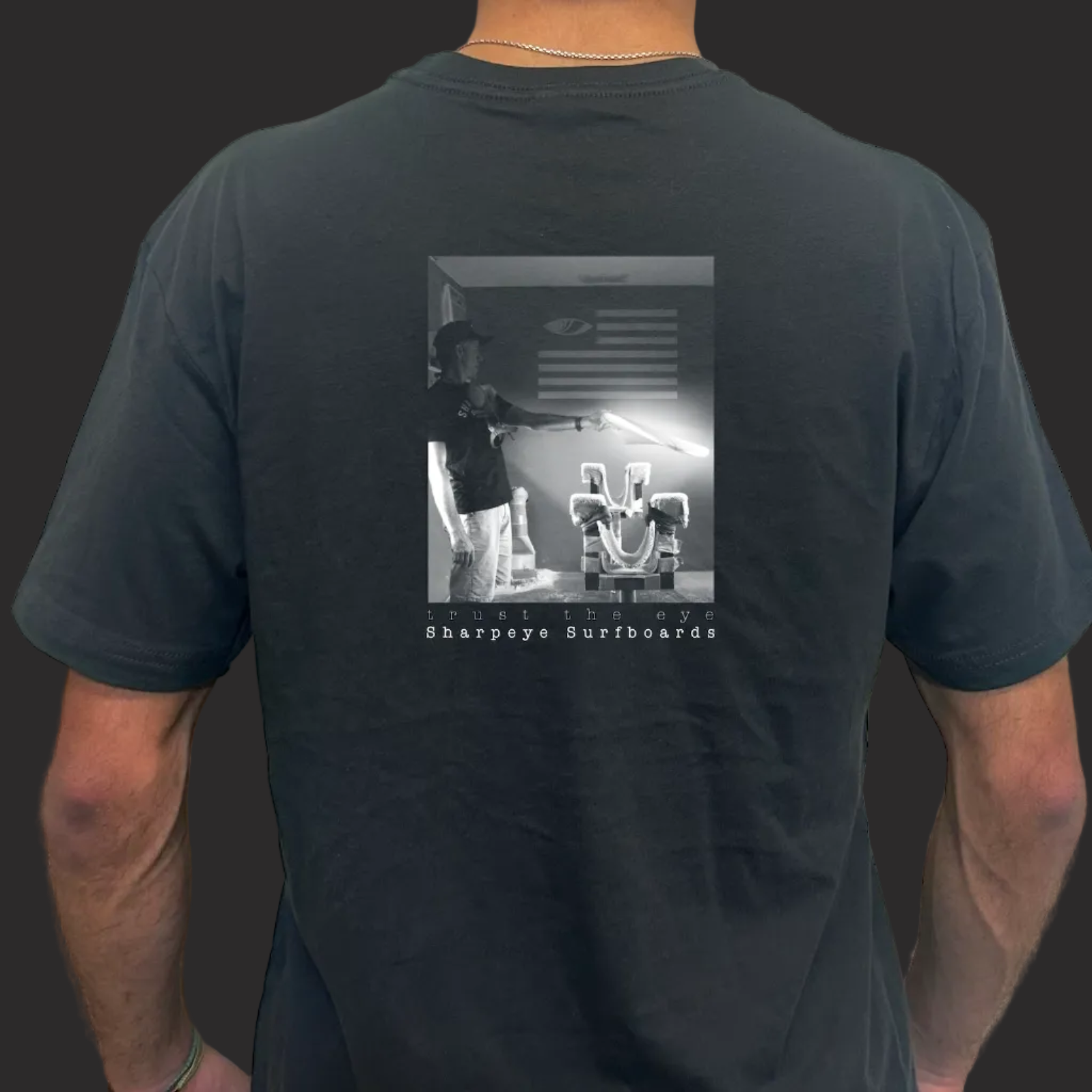 Sharp Eye Shaper Tee Charcoal