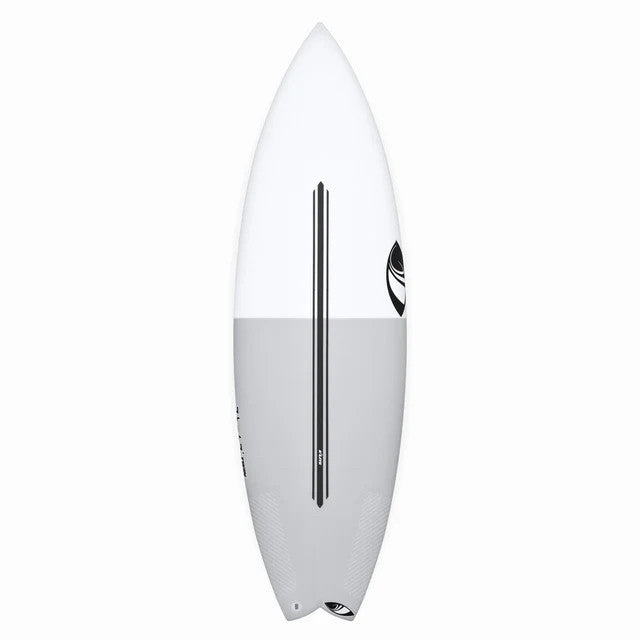 TWIN TURBO (E3 LITE) 5'11" x 20.5 X 2.63 - 34.30L, Swallow, 3x  FCS 2 Fin Boxes, Epoxy E3 - ID:1152552
