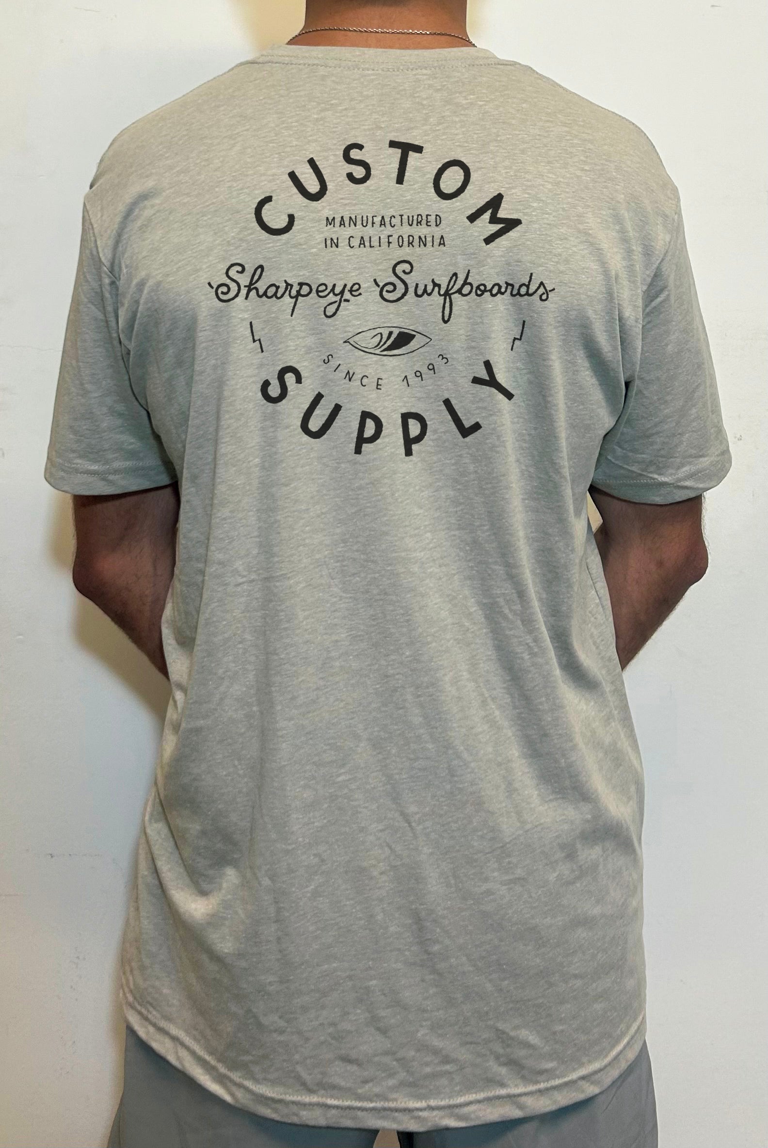 Sharp Eye Custom Supply Tee Grey