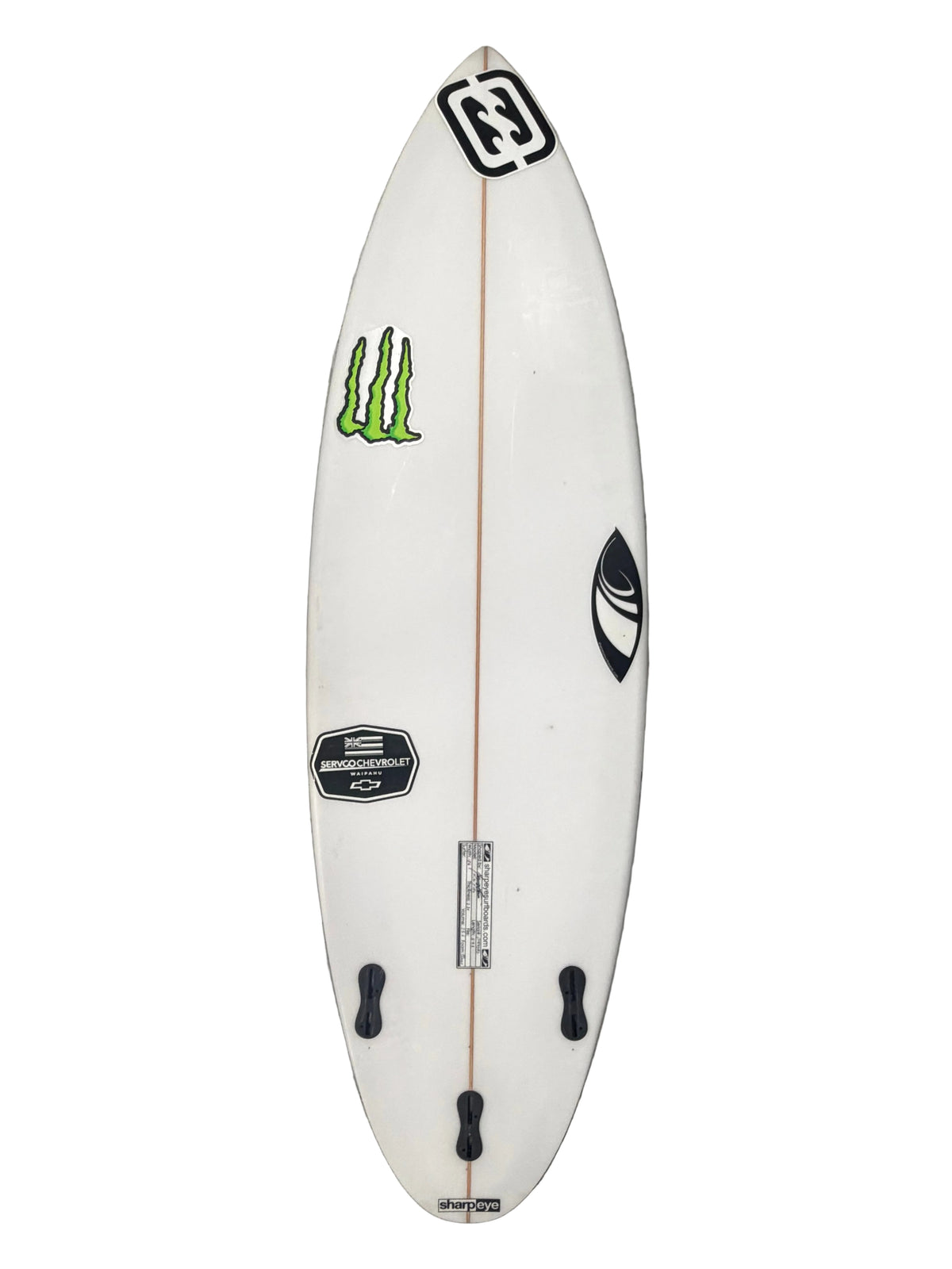 Used Seth Moniz File Fifty 5'9.5" x 18.6" x 2.36" 25.6L
