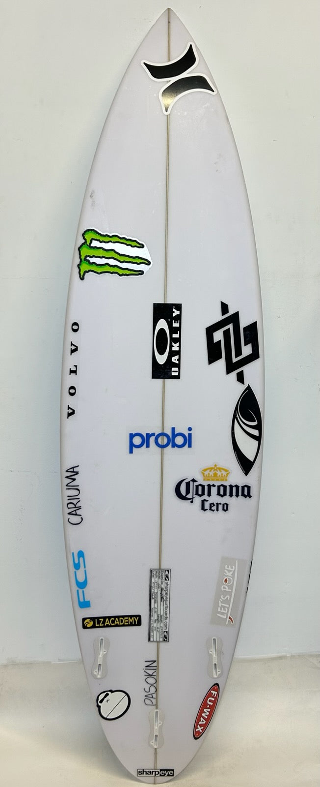 Used Filipe Toledo SG-1 6'2 x 18.45 x 2.42 27.6L