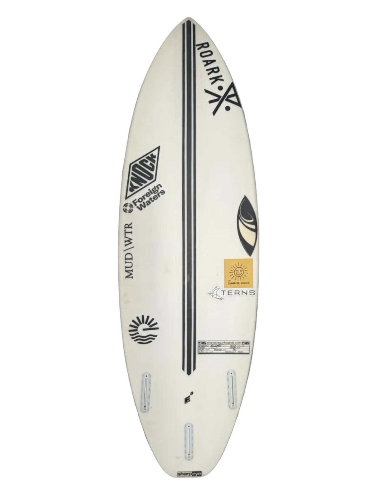 Used Koa Smith Disco II E3 5'8" x 19.25" x 2.55" 28.7L