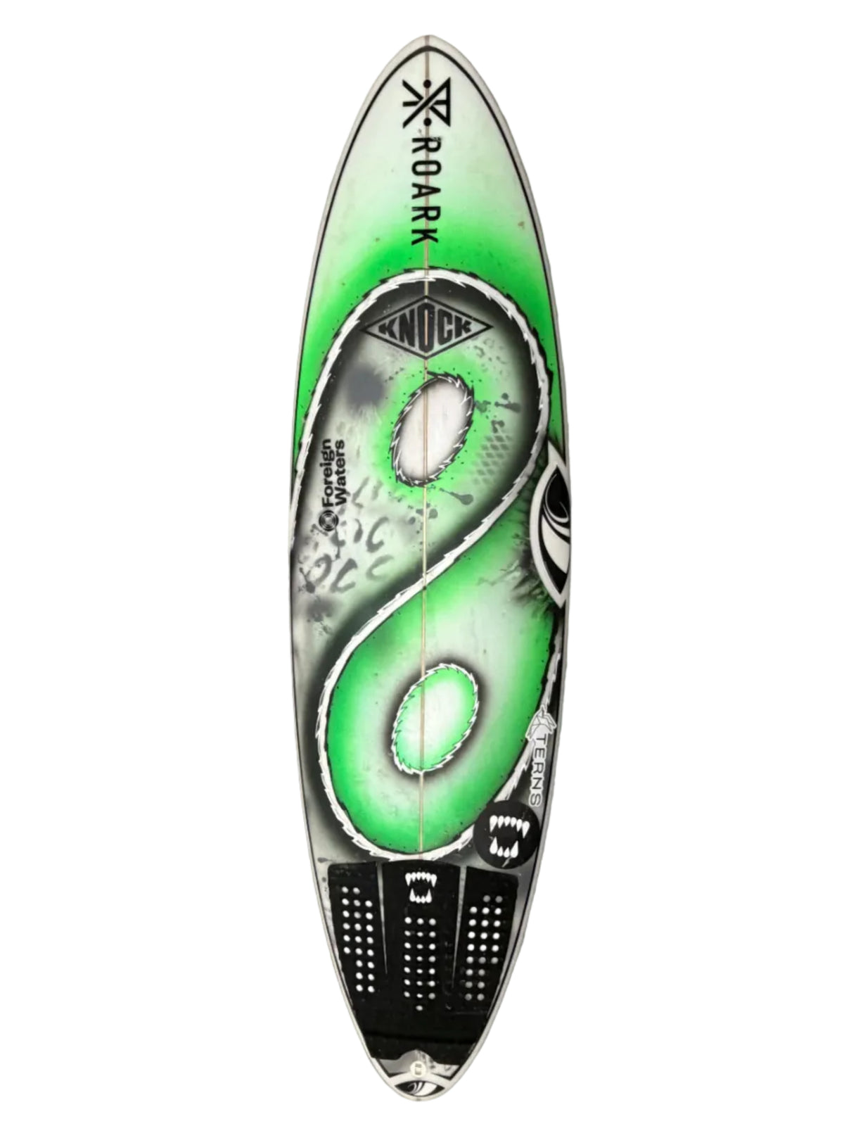 Used Koa Smith Stubbed Toe (Barrel Prototype) 5'8" x 19" x 2.64" 29.9L