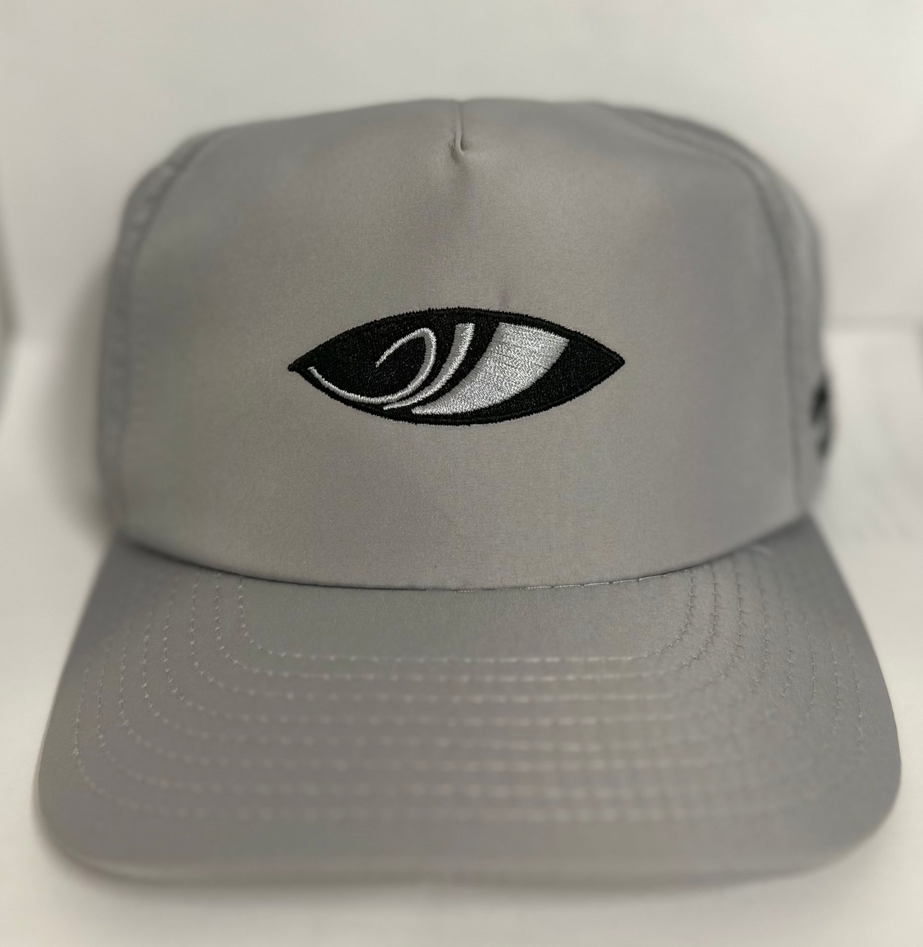 Sharp Eye Active Mesh Embroidered Logo Grey