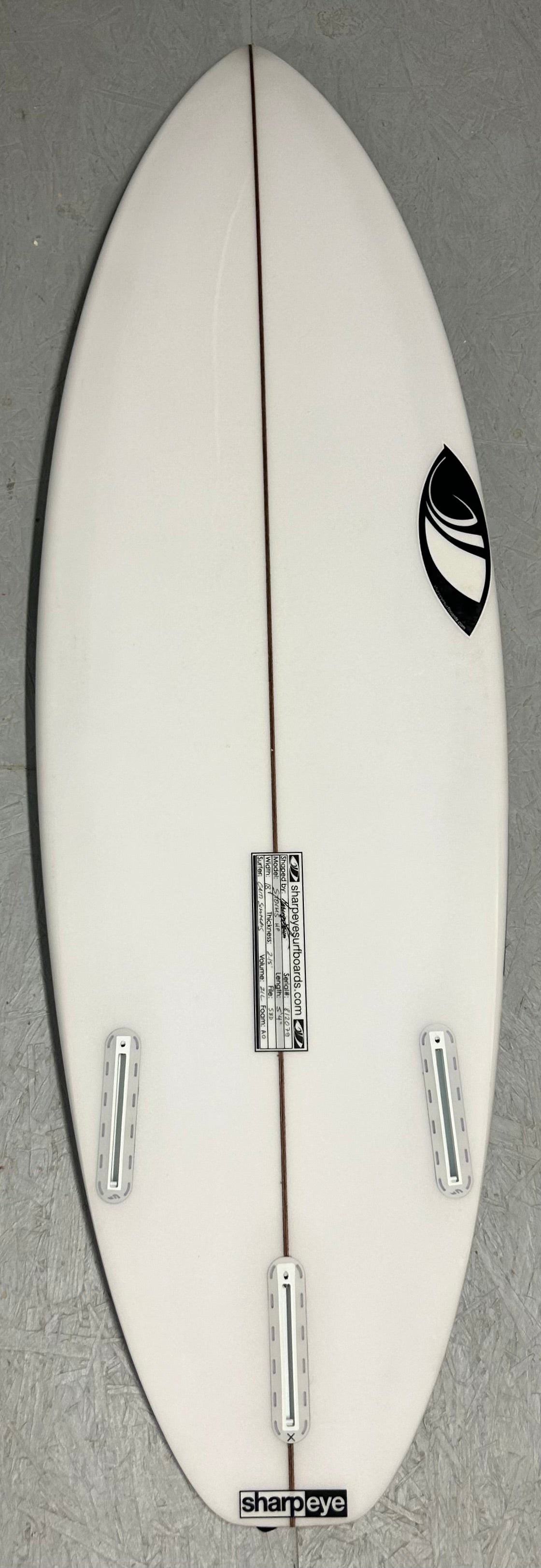 New Storms HP 5'4 x 19 x 2.15 21L