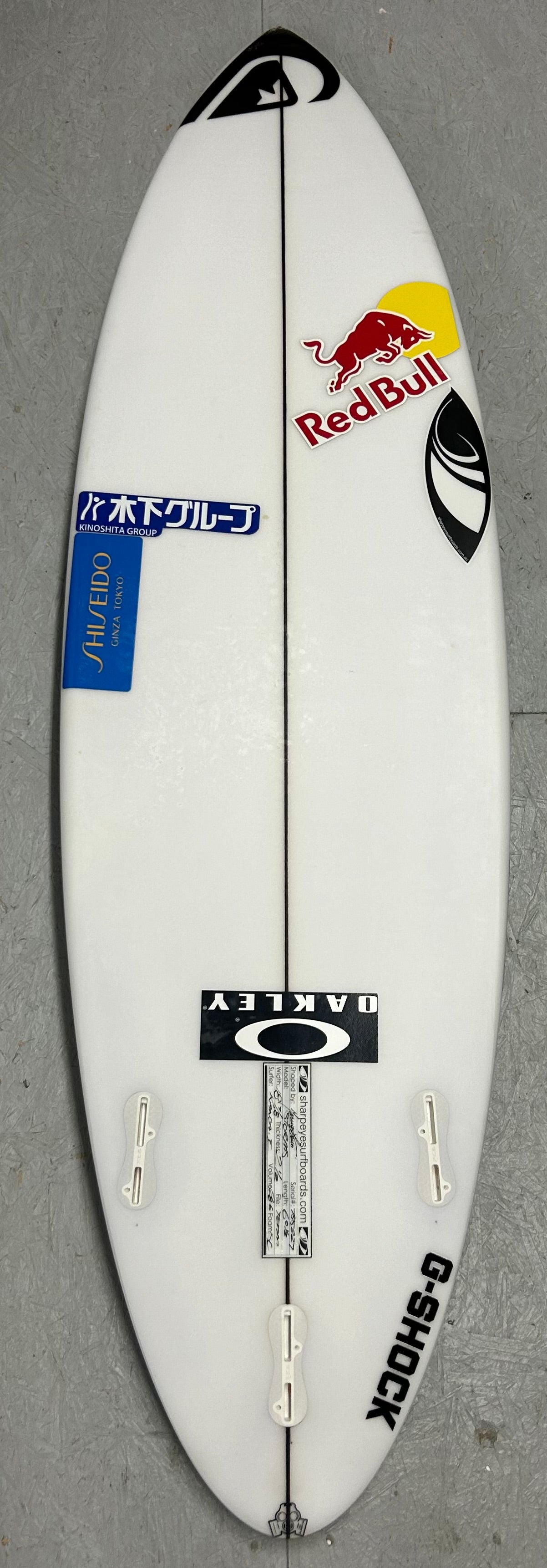 Used Kanoa Igarashi Storms 5'11 x 18.9 x 2.48 28.3L