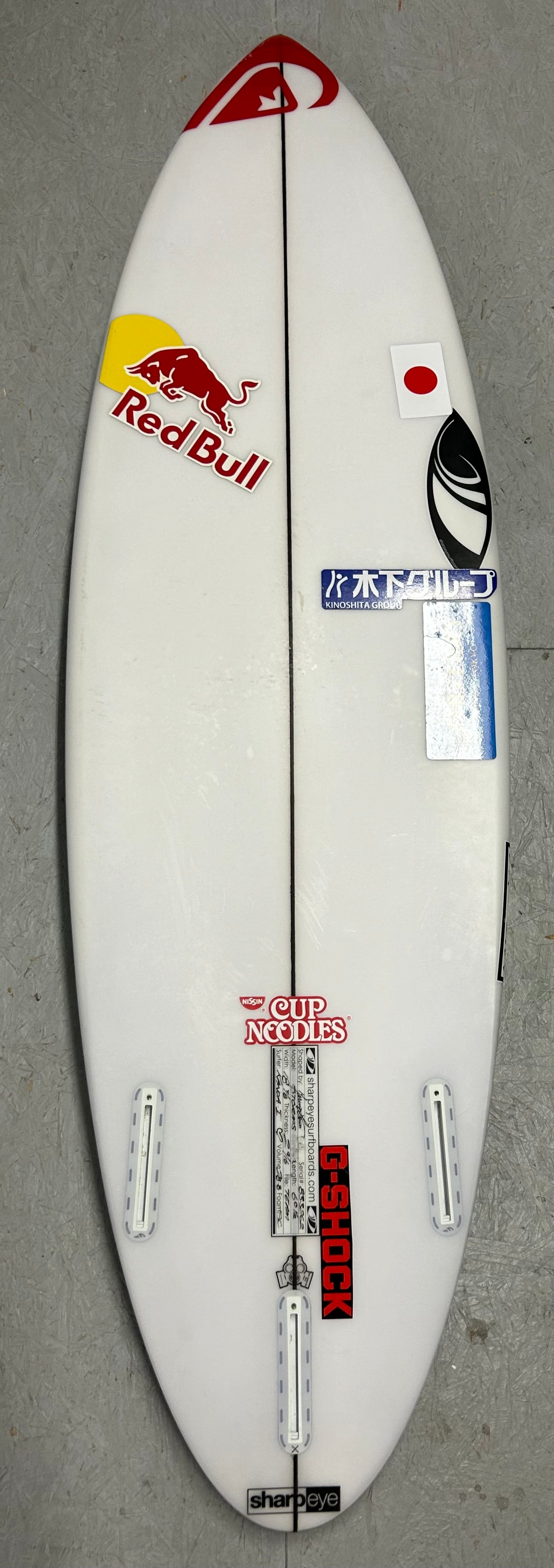 Used Kanoa Igarashi Storms 6'0.5 x 18.88 x 2.56 28.8L