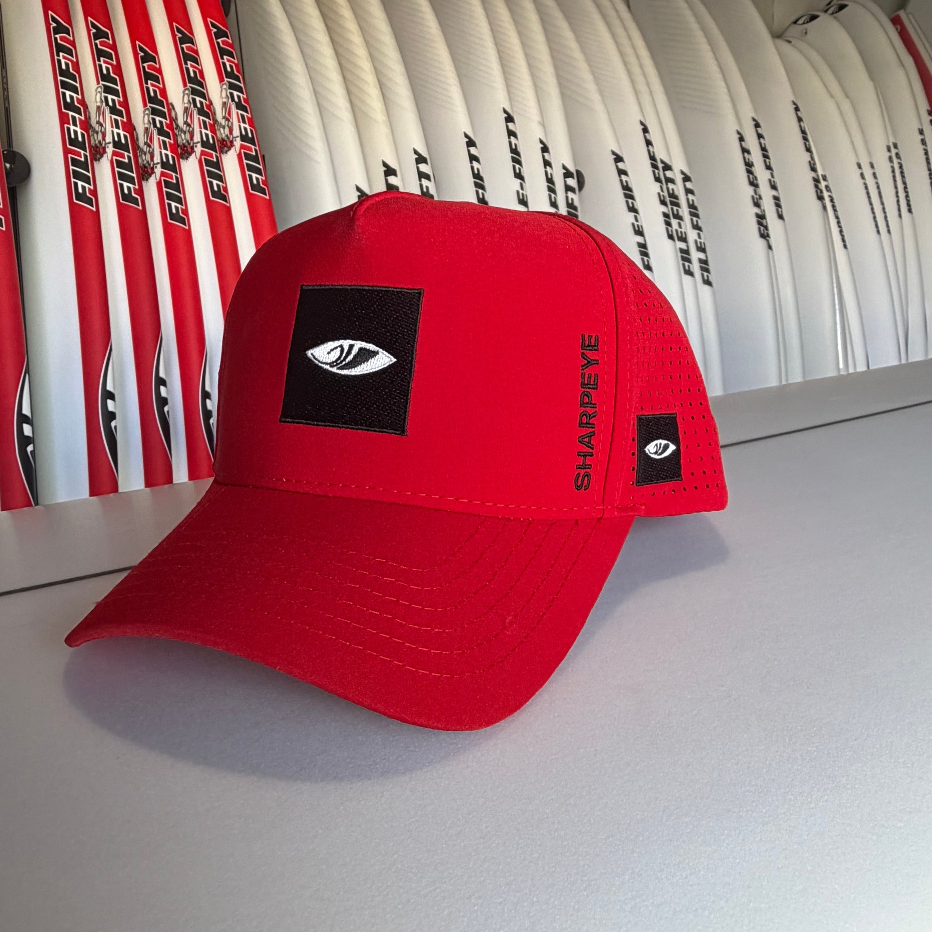 Red Tech Hat