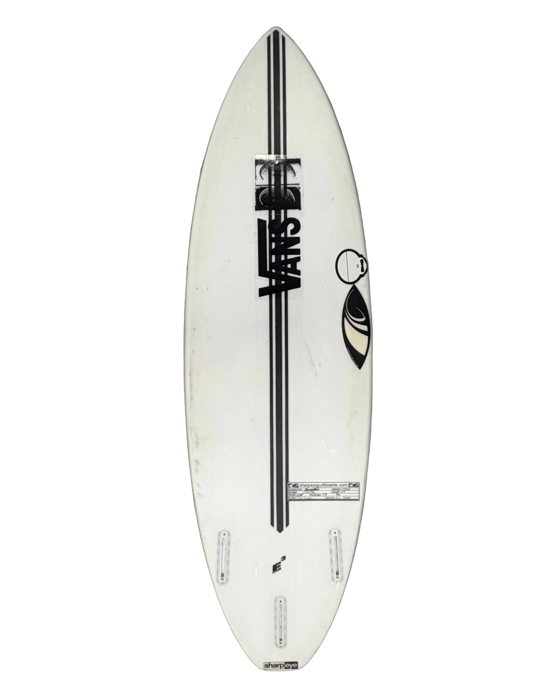 Used Timo Simmers File Fifty 5'8" x 18.45" x 2.28" 24.6L