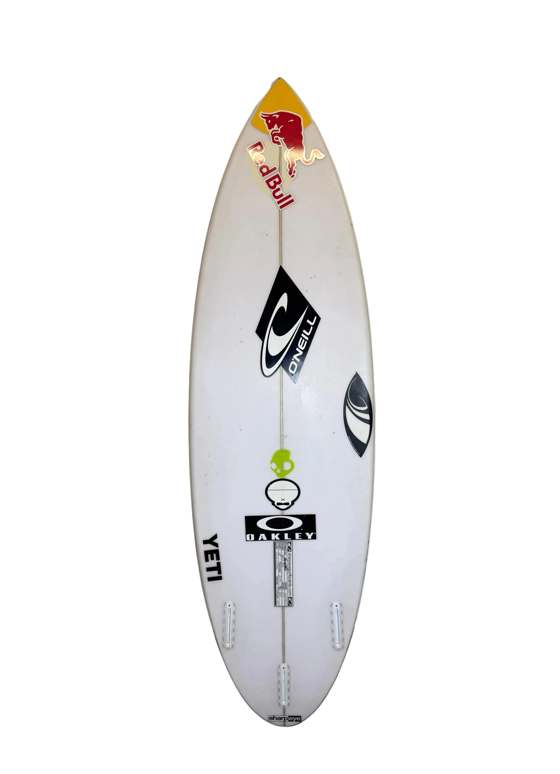 Used Caity Simmers HT2 + 5'7" x 18" x 2.18" 22.4L