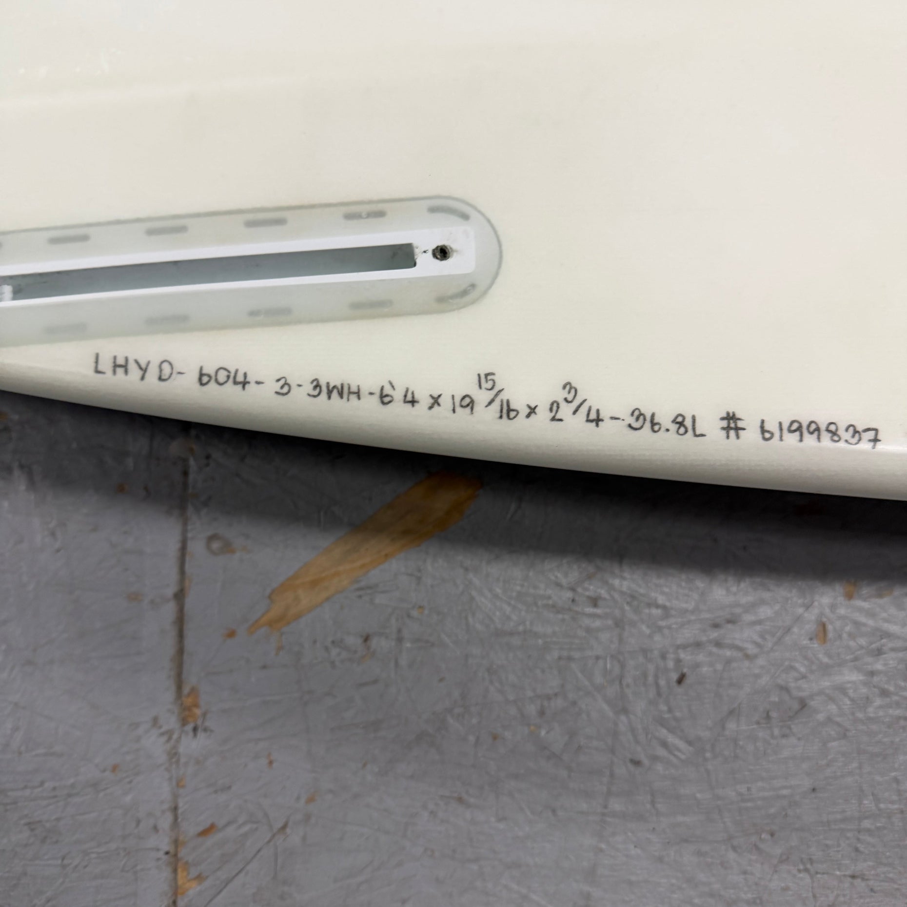Used Firewire Hydronaut 6'4" x 19.94" x 2.75" x 36.8L