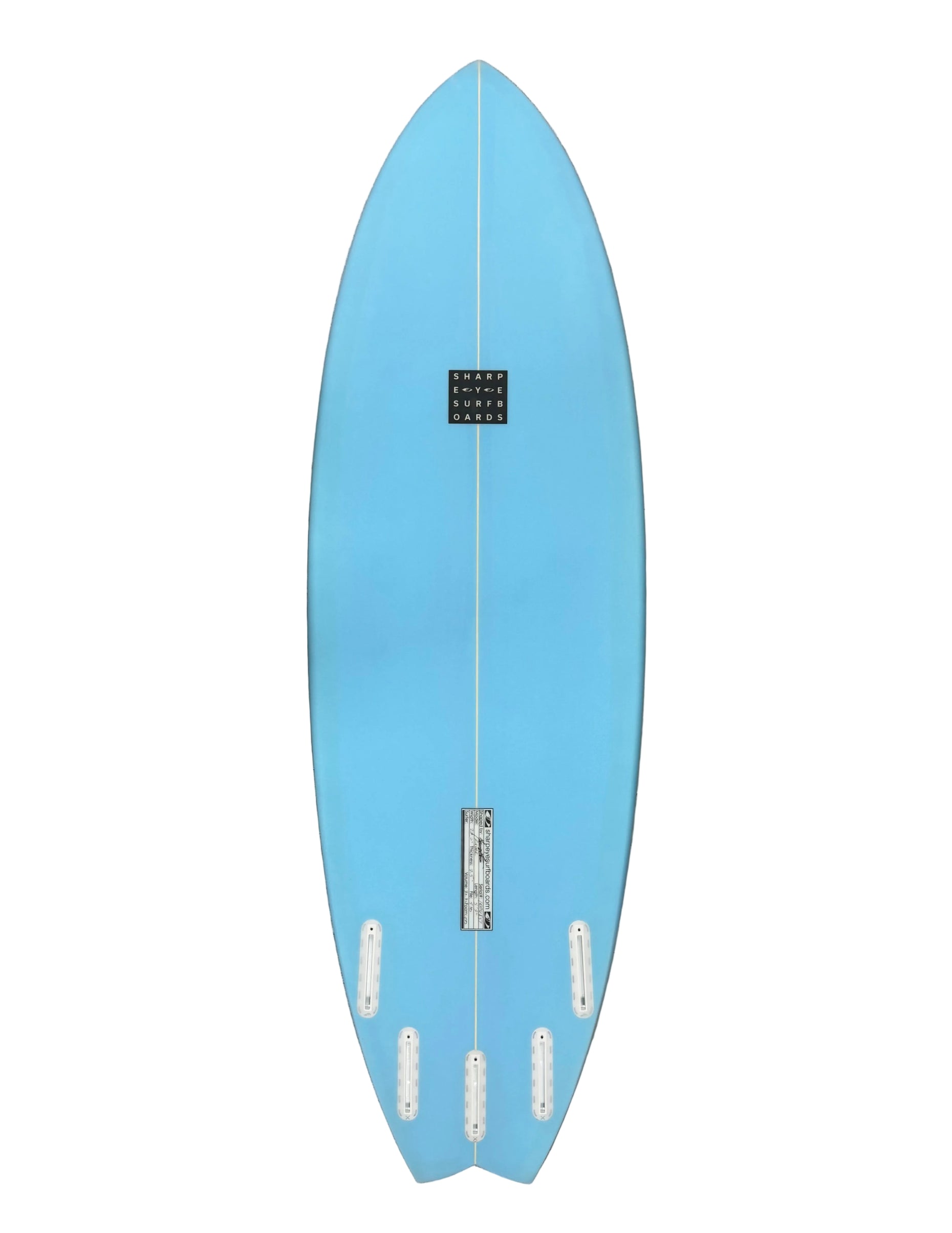 New Epoxy with Stringer Radar 5'9" x 20" x 2.5" 32.3L