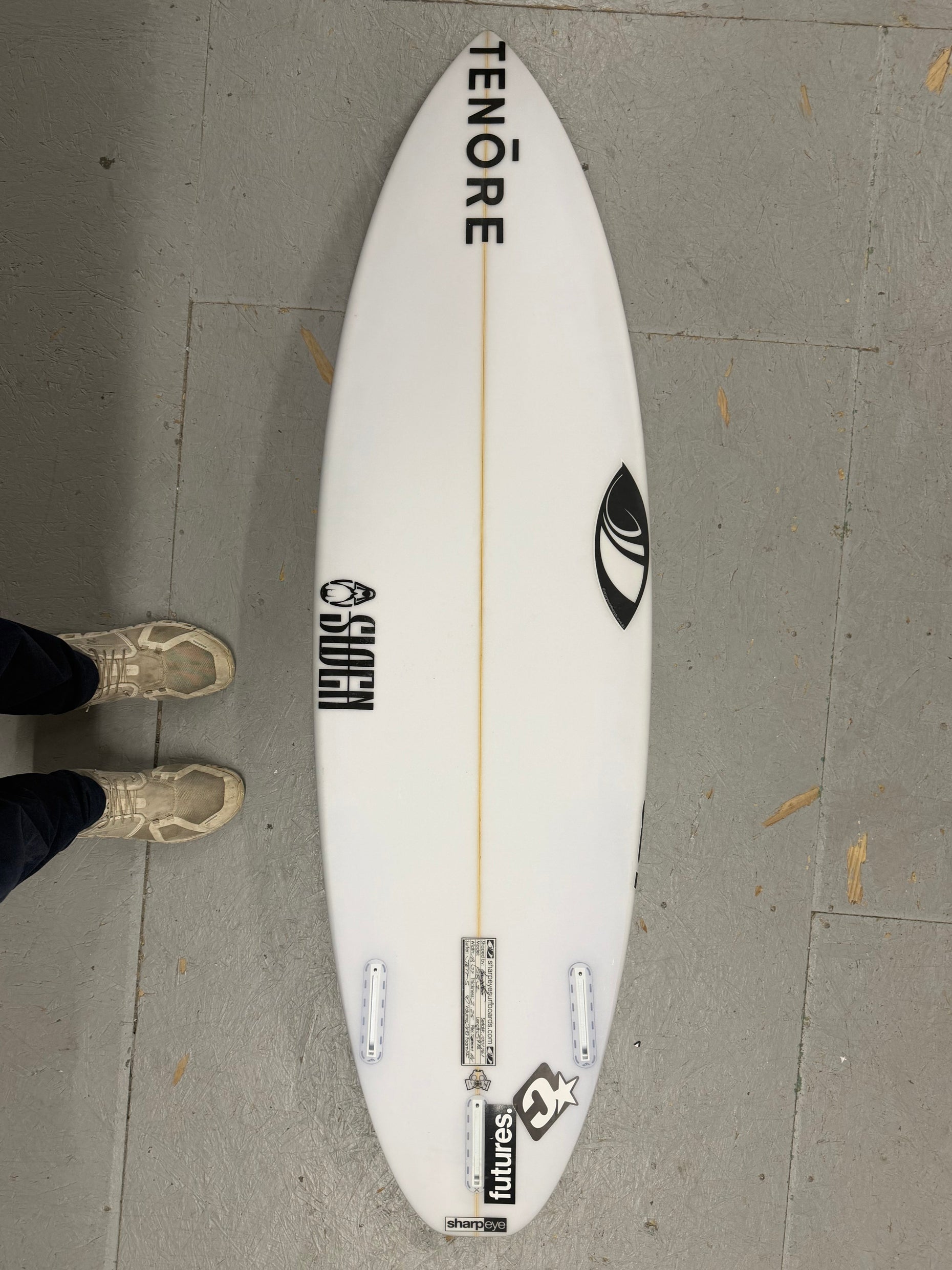 Used Jett Schilling SB-1 5'9.5" x 18.37" x 2.25" 24.93L