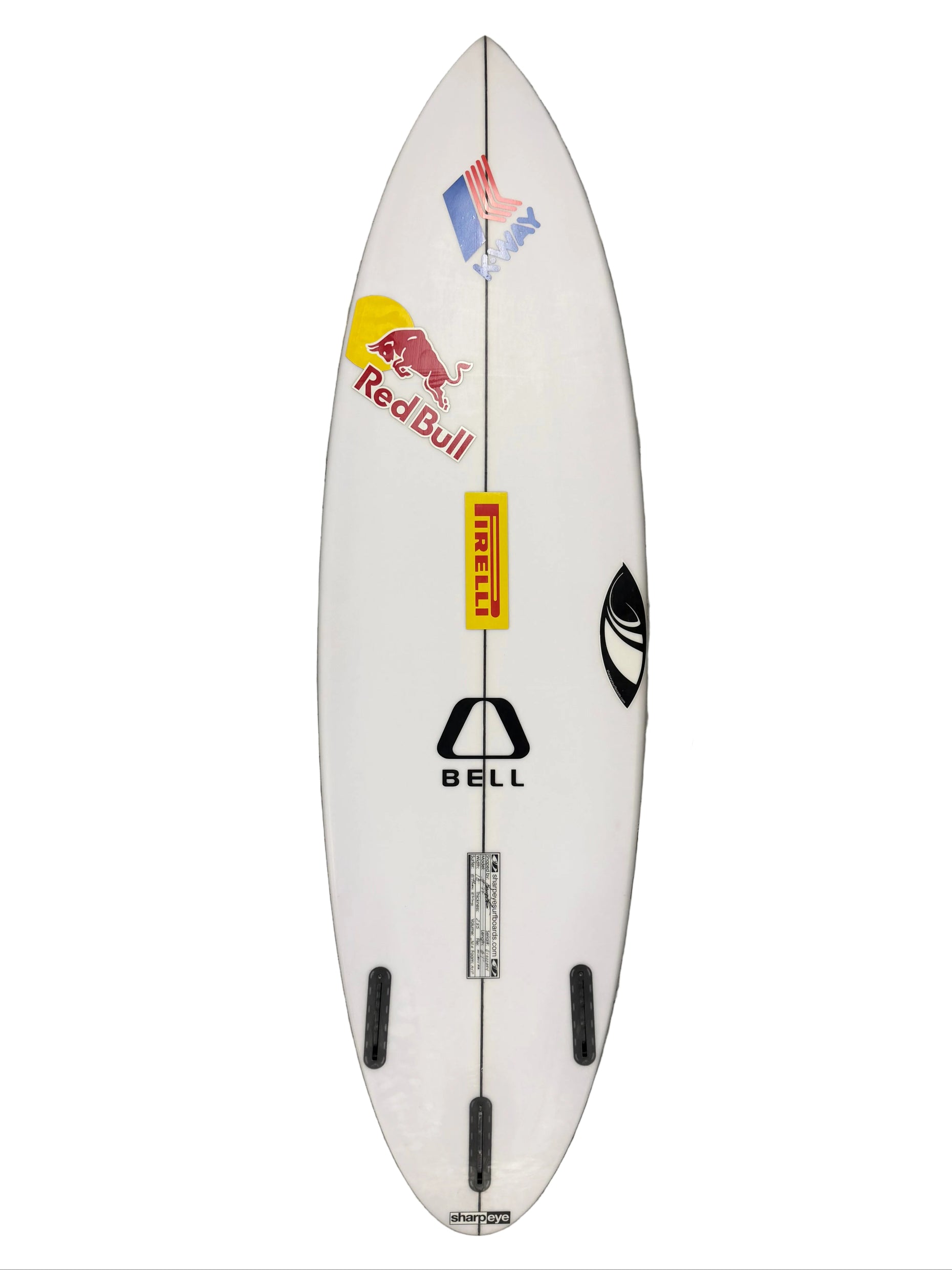 Used Leo Fioravanti #77 6'1" x 19" x 2.55" (Originally made for Ethan Ewing)