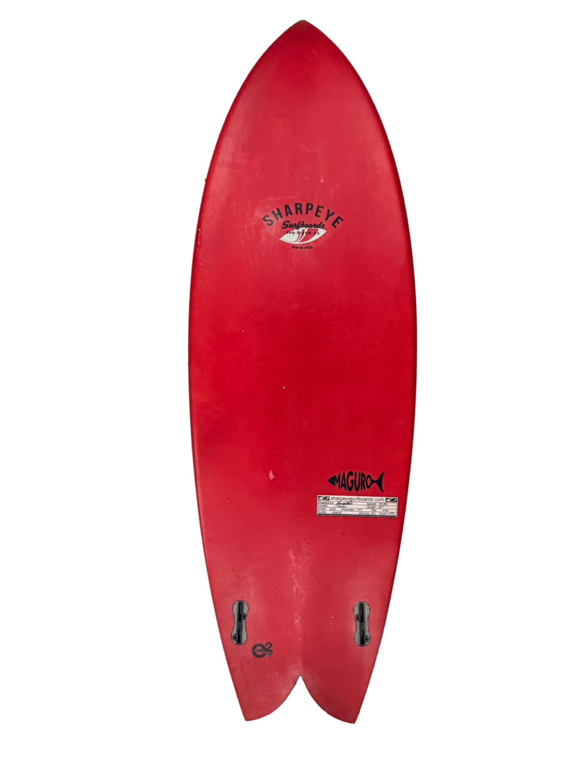 Used E2 Maguro 5'6" x 20" x 2.65" 32L