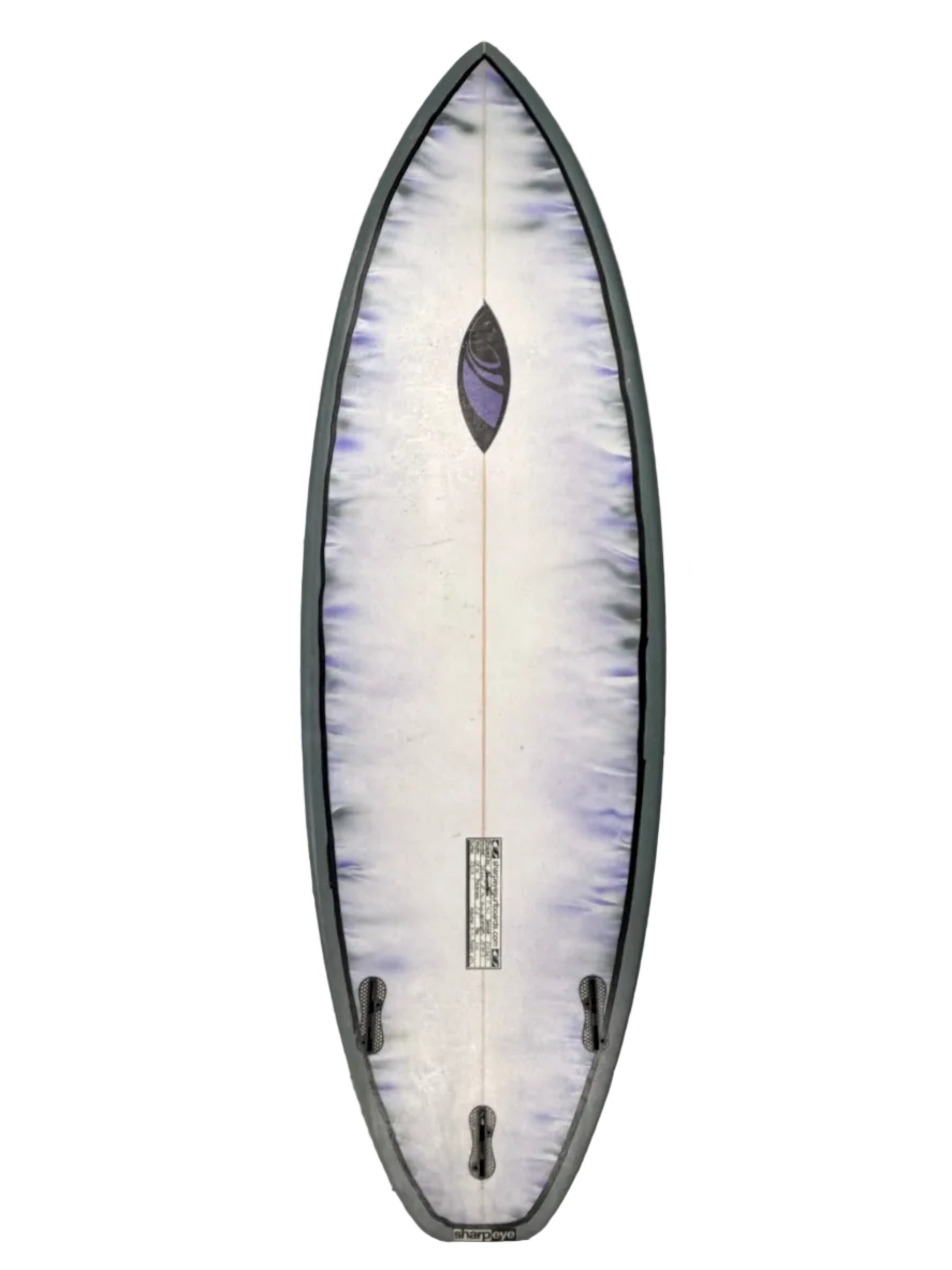 Used Epoxy with Stringer Disco II 5'10.5" x 19.75" x 2.6" 31.4L