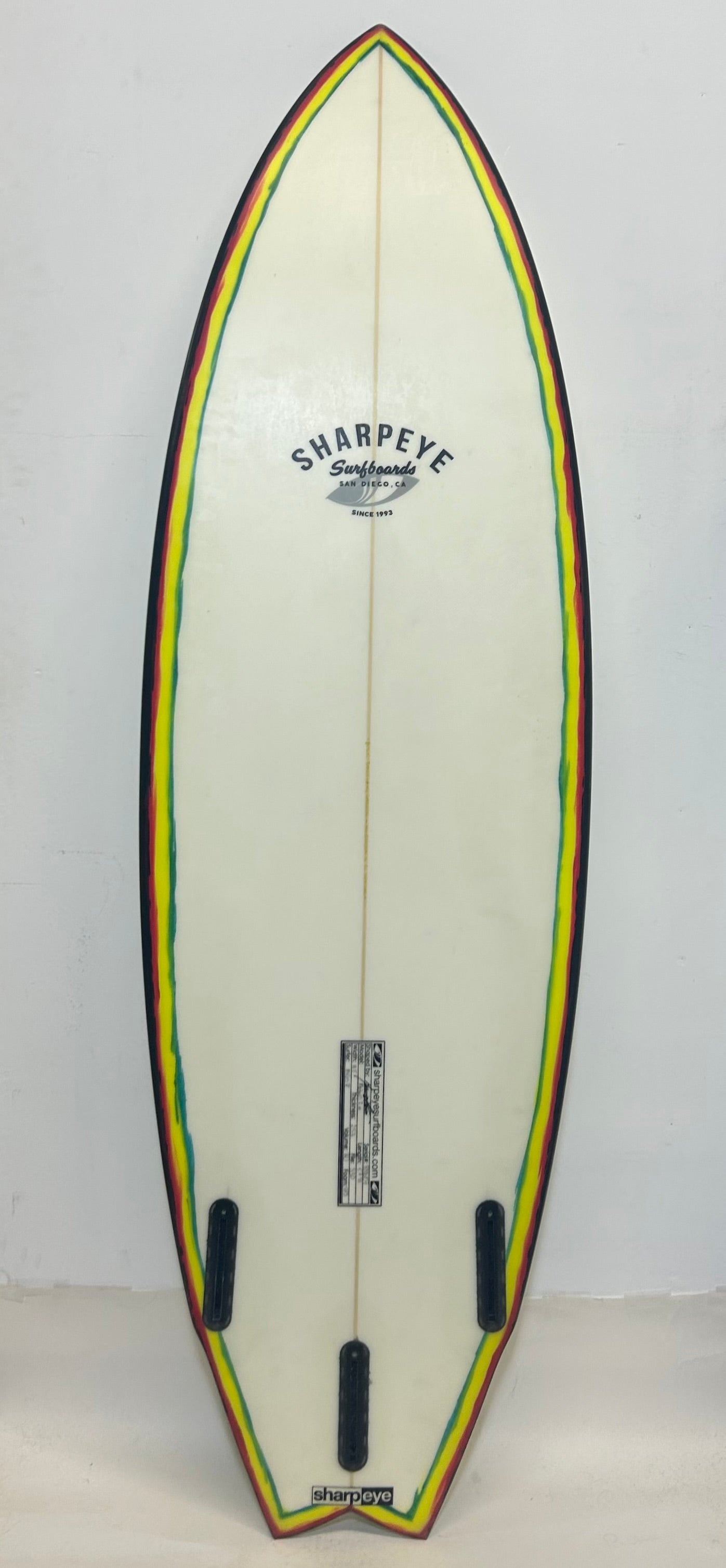 Used Epoxy w Stringer Modern 2 5'8 x 19.52 x 2.5 30L