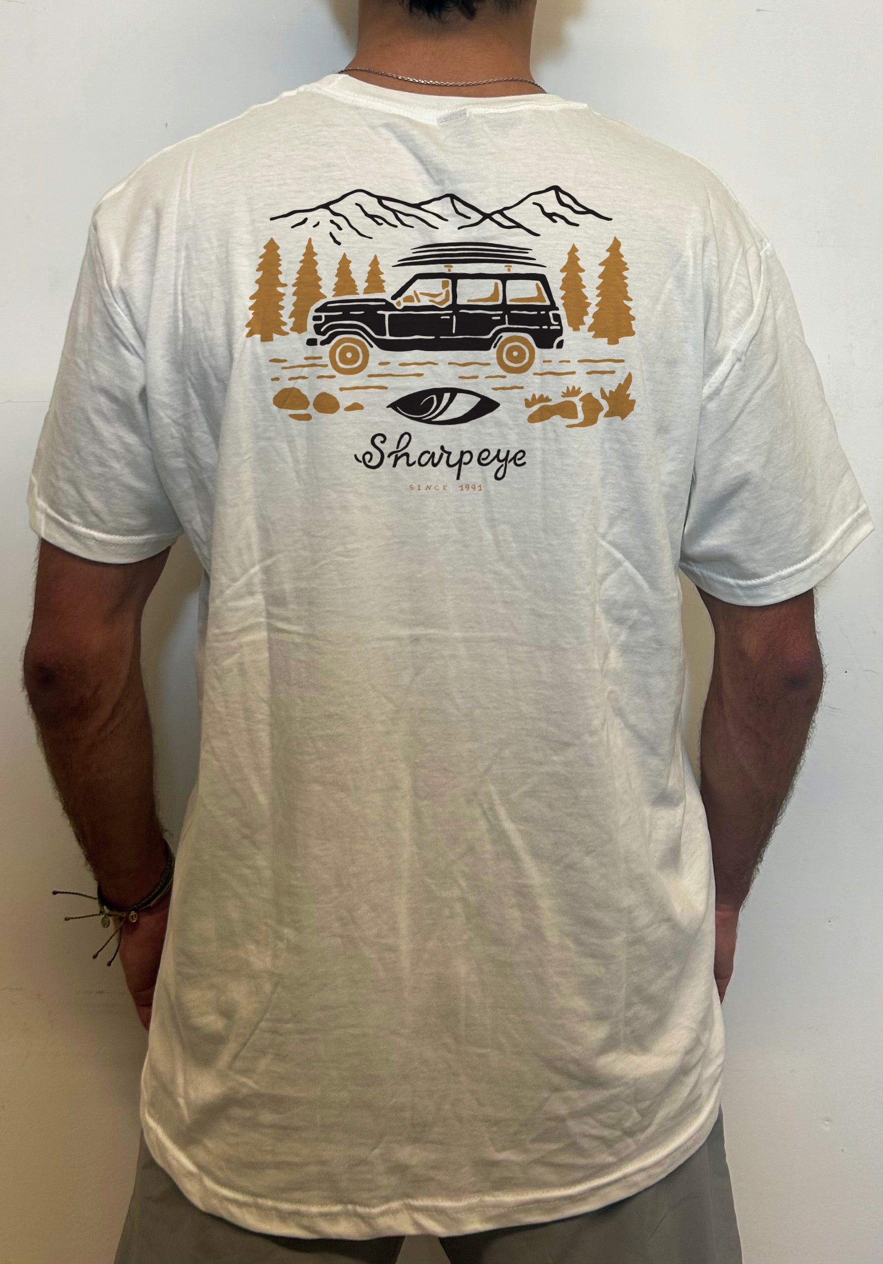 Sharp Eye Traveler Tee White